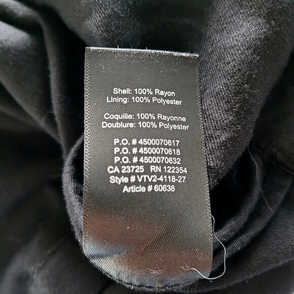 Aritzia Talula Kent Relaxed Blazer in Black Size 0 - Picture 12 of 12